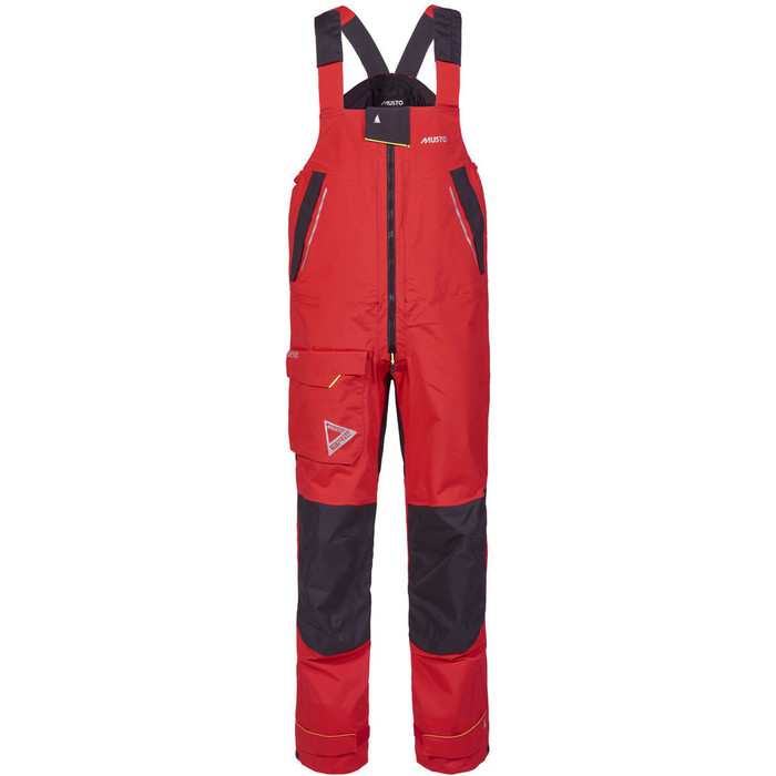 2024 Musto Br2 Offshore Jacke & Salopette Kombi-set - True Red